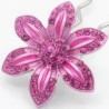 Barrette fleur VIP rose