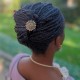 Bijou de tête et Epingle cheveux mariage - Accessoire cheveux mariage - Solyflor argent brillant