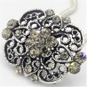 Epingle bijoux ancien grise