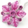 Accessoire cheveux fleur Ferra rose